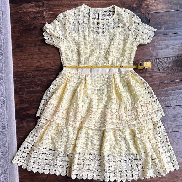 yellow heart lace dress INSPIRED SP - Picture 2 of 7